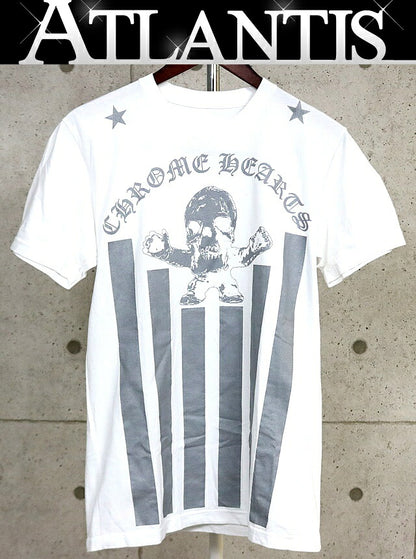 CHROME HEARTS Foti Harriss Teeter T-Shirt White Size M