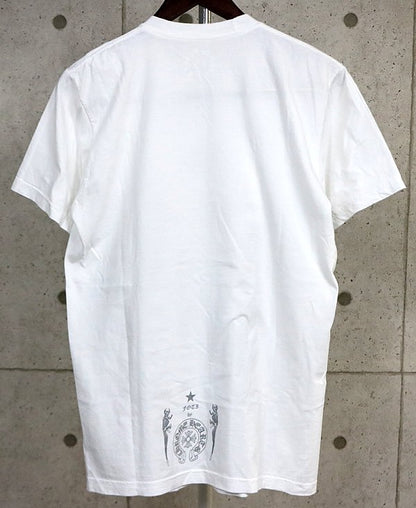 CHROME HEARTS Foti Harriss Teeter T-Shirt White Size M