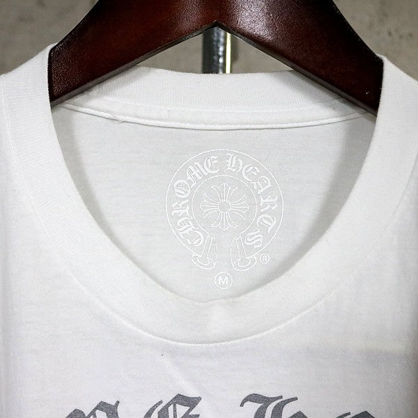 CHROME HEARTS Foti Harriss Teeter T-Shirt White Size M
