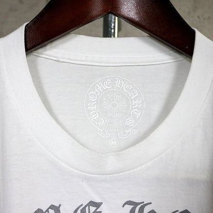 CHROME HEARTS Foti Harriss Teeter T-Shirt White Size M