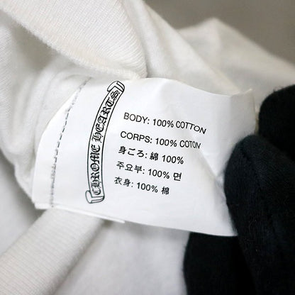 CHROME HEARTS Foti Harriss Teeter T-Shirt White Size M