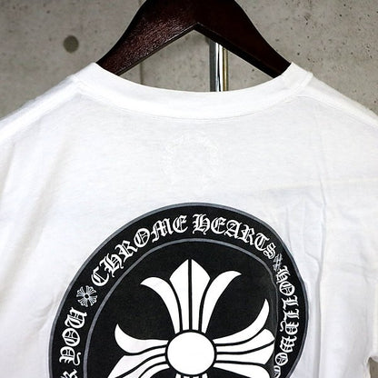 CHROME HEARTS CH Plus Logo T-Shirt White Size M