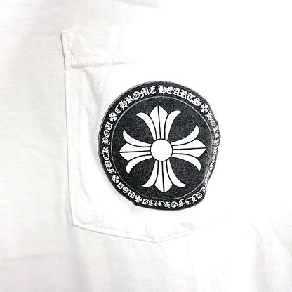 CHROME HEARTS CH Plus Logo T-Shirt White Size M