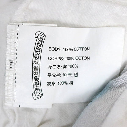 CHROME HEARTS CH Plus Logo T-Shirt White Size M