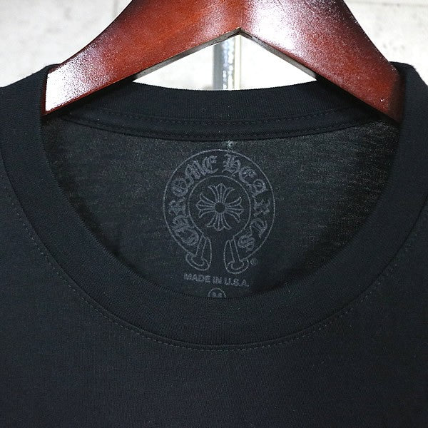 CHROME HEARTS Camo Horseshoe Cemetery Long Black Camo Size M