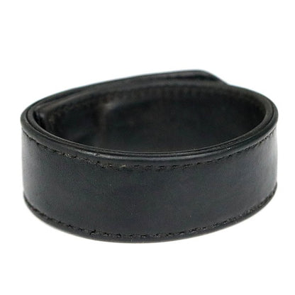 CHROME HEARTS 6P Star 3 Button 2 Snap Bracelet Black/Silver