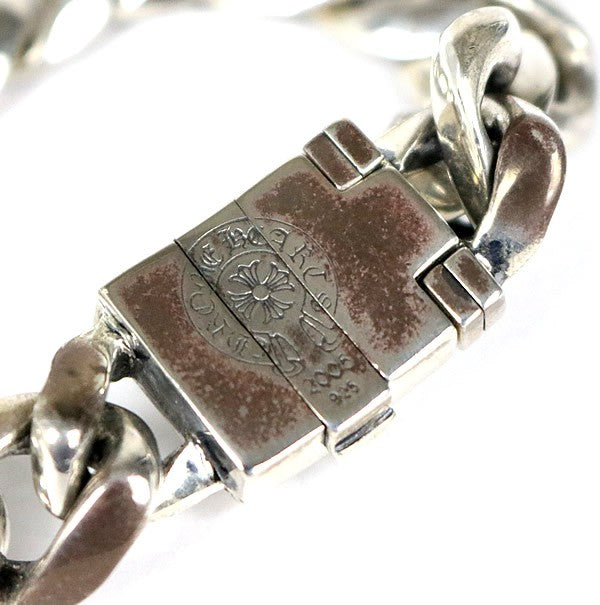 CHROME HEARTS Classic Link Pave Diamond Box ID Bracelet