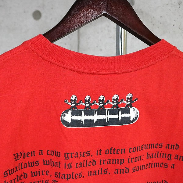 CHROME HEARTS FOTI Print T-Shirt Red Size S