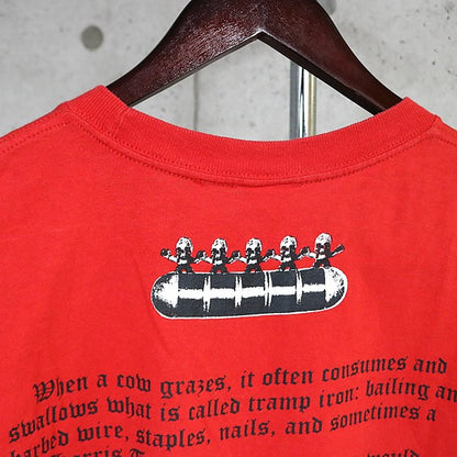 CHROME HEARTS FOTI Print T-Shirt Red Size S