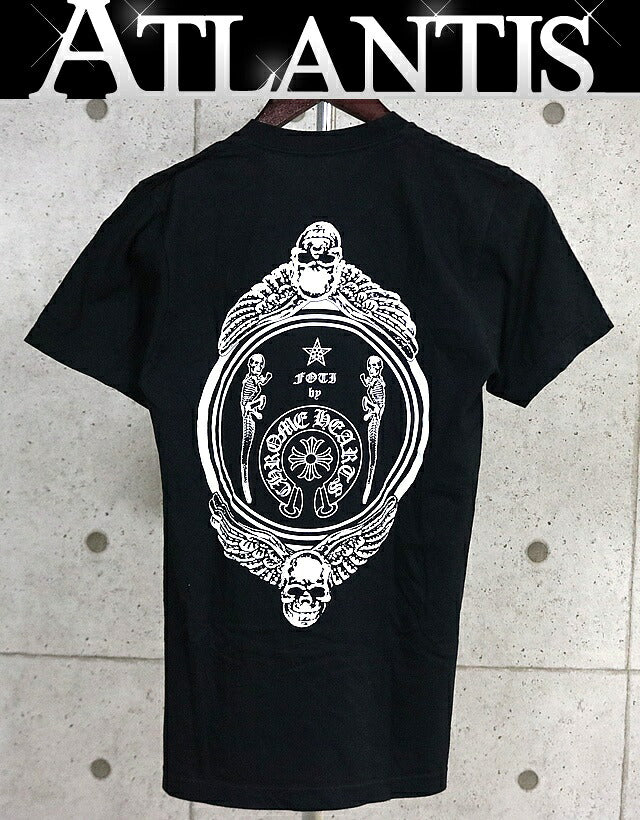CHROME HEARTS Foti T-Shirt Black Cotton Size S