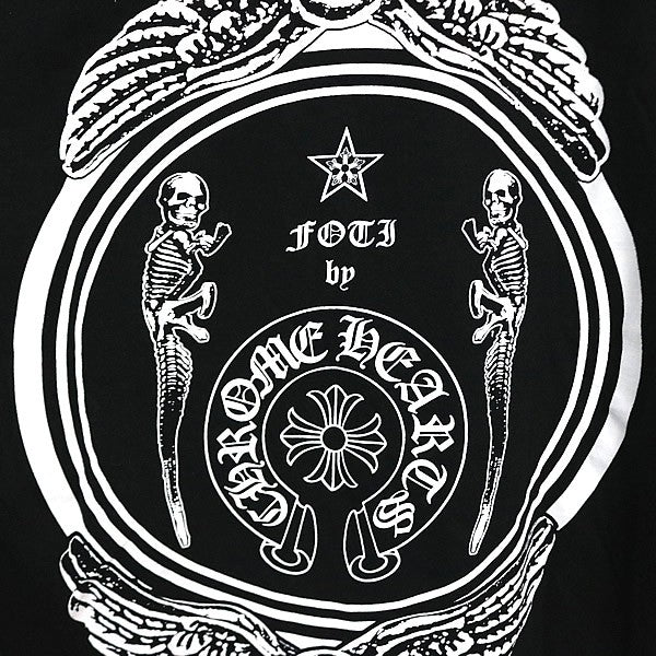 CHROME HEARTS Foti T-Shirt Black Cotton Size S