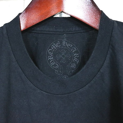 CHROME HEARTS Foti T-Shirt Black Cotton Size S