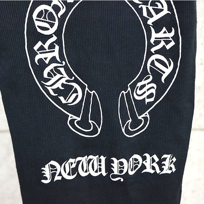 CHROME HEARTS Vintage NYC "FUCK YOU" Cross Top Black Size S