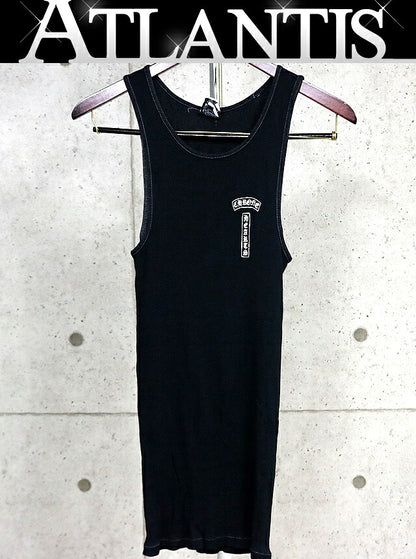 CHROME HEARTS Old "FUCK YOU" Large Cross Top Black Size L
