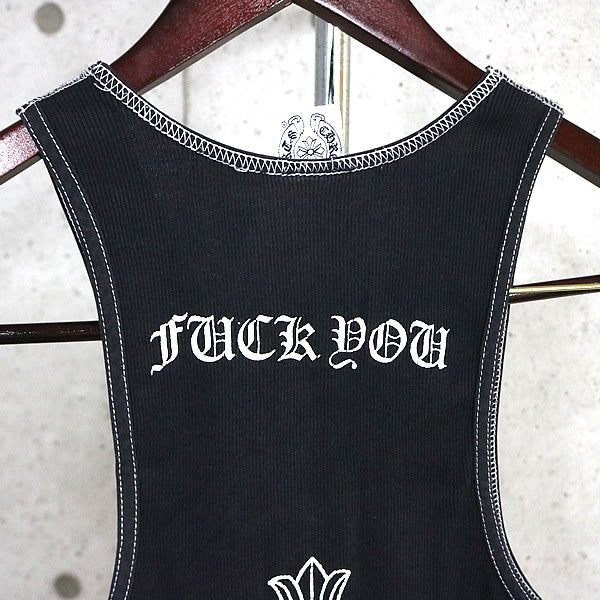 CHROME HEARTS Vintage "FUCK YOU" Large Cross Size M