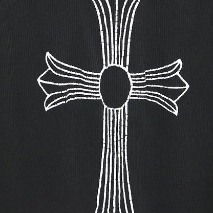 CHROME HEARTS Vintage "FUCK YOU" Large Cross Size M