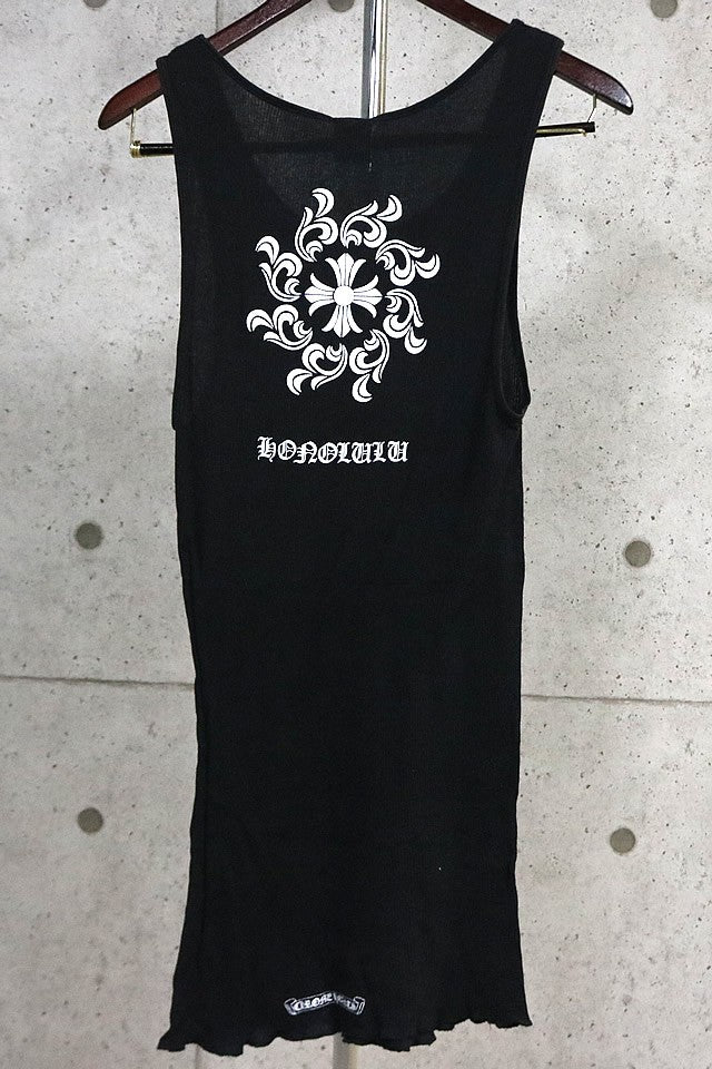 CHROME HEARTS Vintage Honolulu CH Shine Top Black Size L