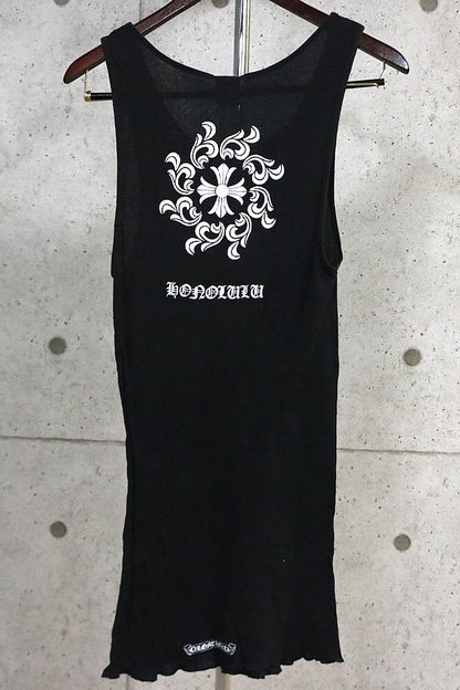 CHROME HEARTS Vintage Honolulu CH Shine Top Black Size L