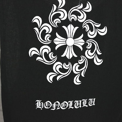 CHROME HEARTS Vintage Honolulu CH Shine Top Black Size L