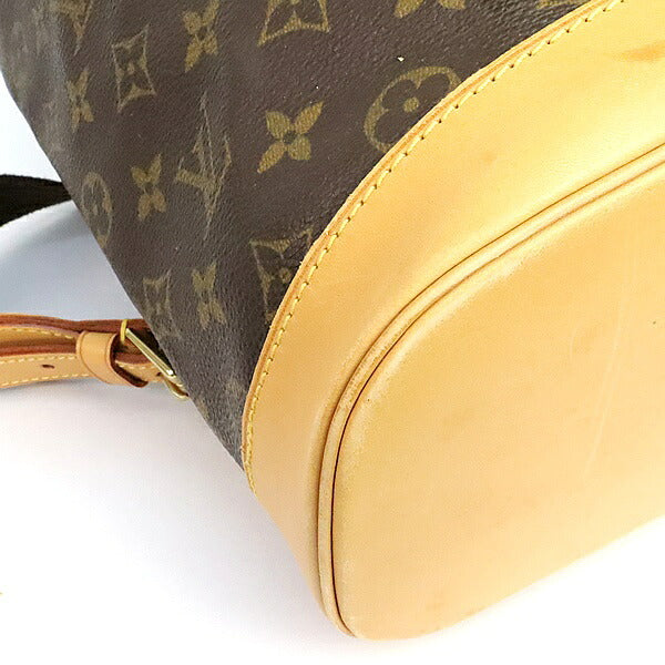 Louis Vuitton Montsouris GM Monogram Backpack Gold HW Brown