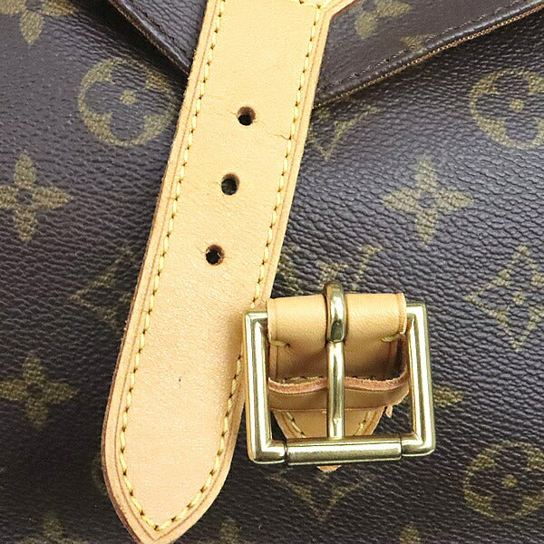 Louis Vuitton Montsouris GM Monogram Backpack Gold HW Brown