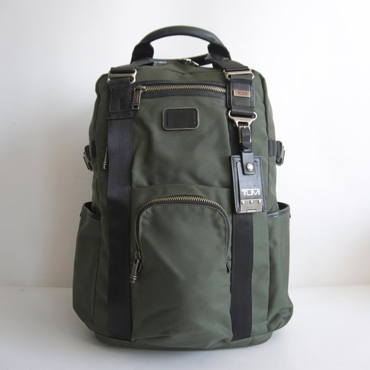 TUMI Alpha Bravo Backpack 22380SPH green Size ONE SIZE
