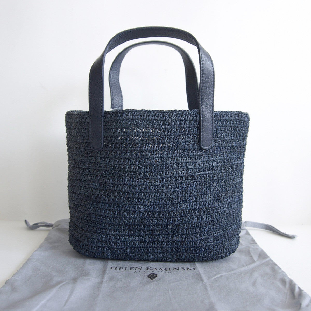 HELEN KAMINSKI DAVOL LA MINI Raffia Tote Bag Size ONE SIZE
