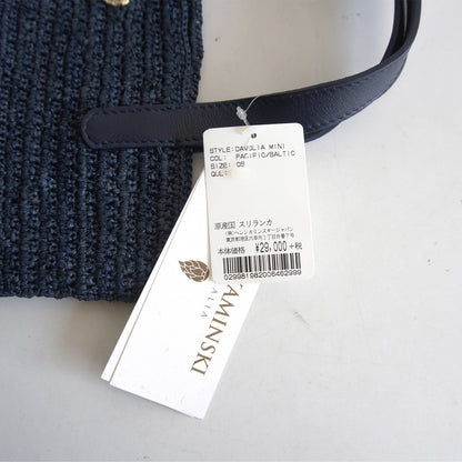 HELEN KAMINSKI DAVOL LA MINI Raffia Tote Bag Size ONE SIZE