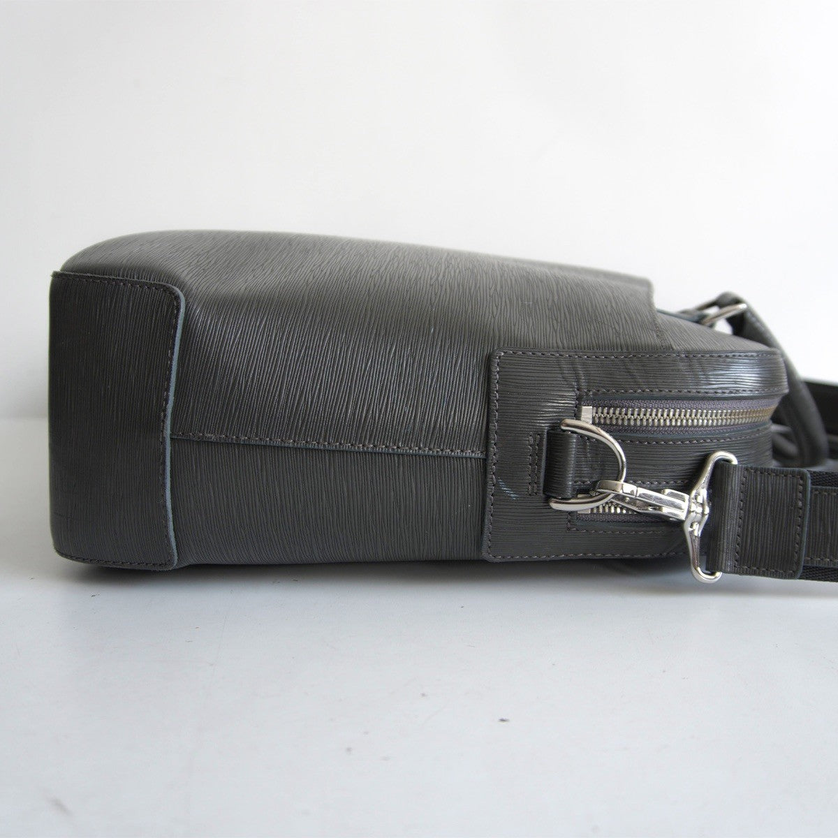 PELLE MORBIDA CAPITANO 2-Way Brief Bag gray Size ONE SIZE