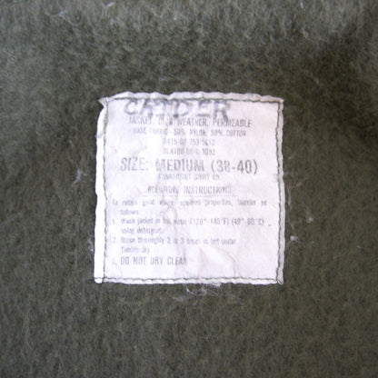 US NAVY 80s 1981 A-2 Military Deck Jacket Size M(38-40)