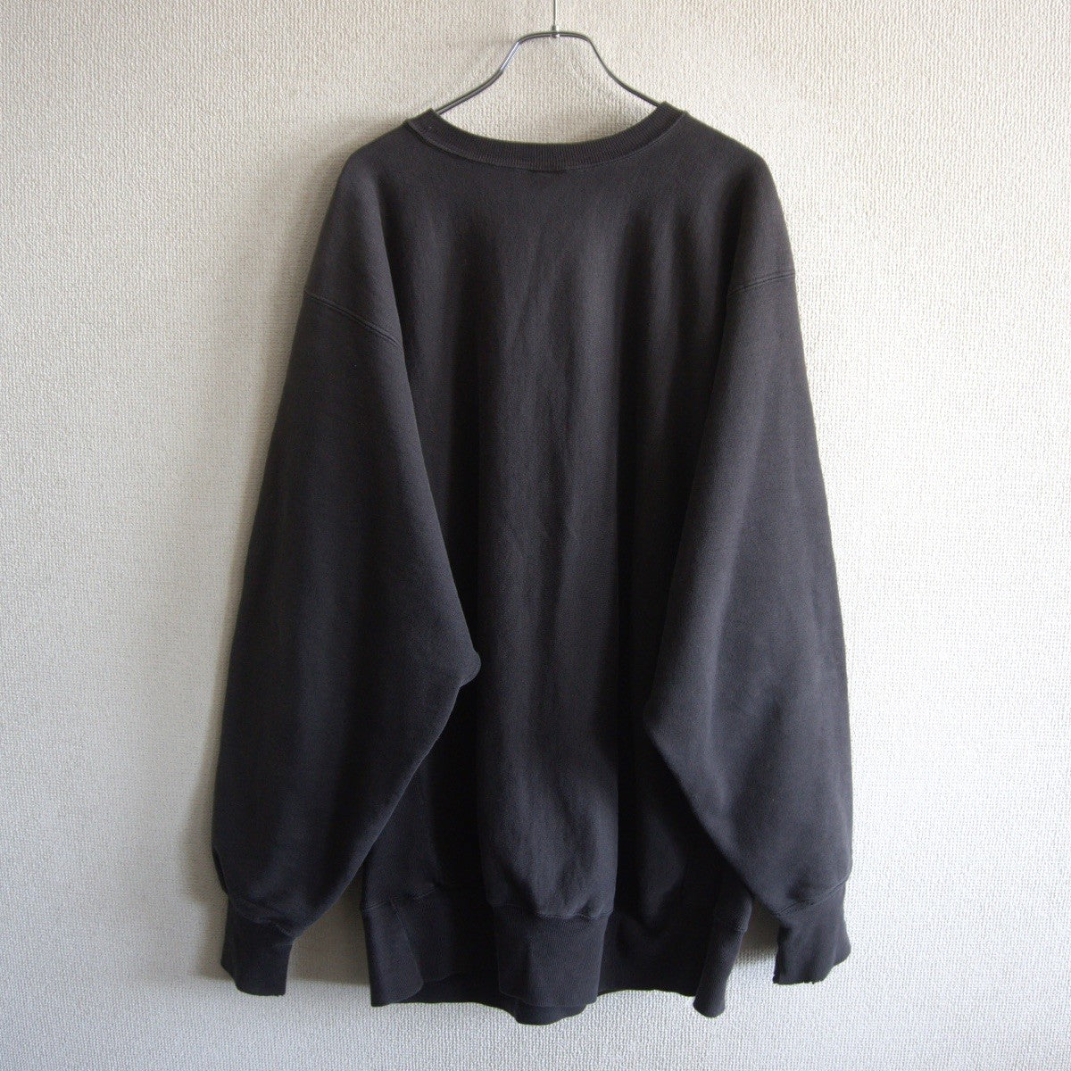 CHAMPION 90s Reverse Weave Sweatshirt Black Made in Size XXL