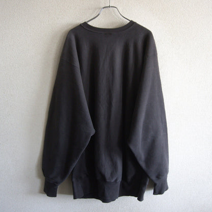 CHAMPION 90s Reverse Weave Sweatshirt Black Made in Size XXL