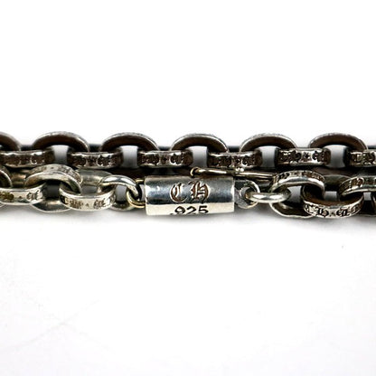 CHROME HEARTS Paperchain Necklace 20" 925 Silver
