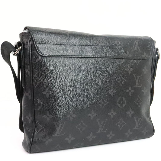 Louis Vitton District PM Monogram Eclipse Shoulder Bag Black