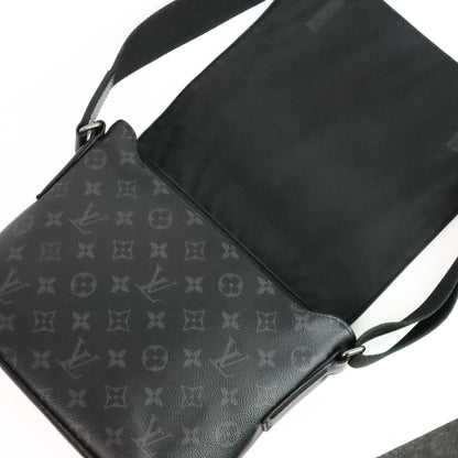 Louis Vitton District PM Monogram Eclipse Shoulder Bag Black
