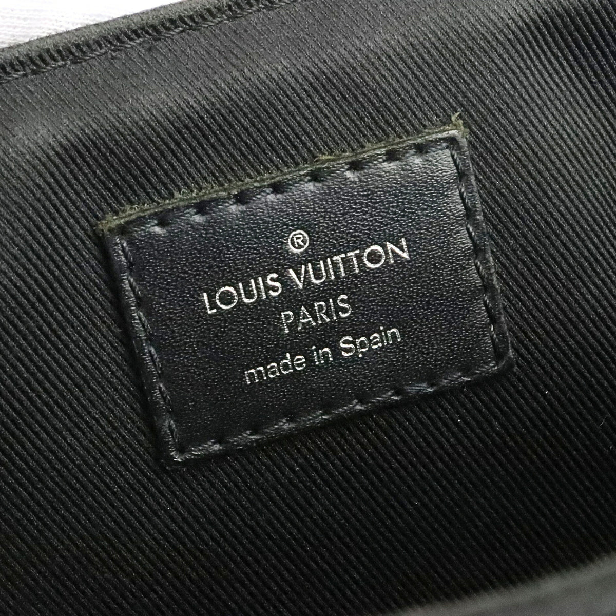 Louis Vitton District PM Monogram Eclipse Shoulder Bag Black