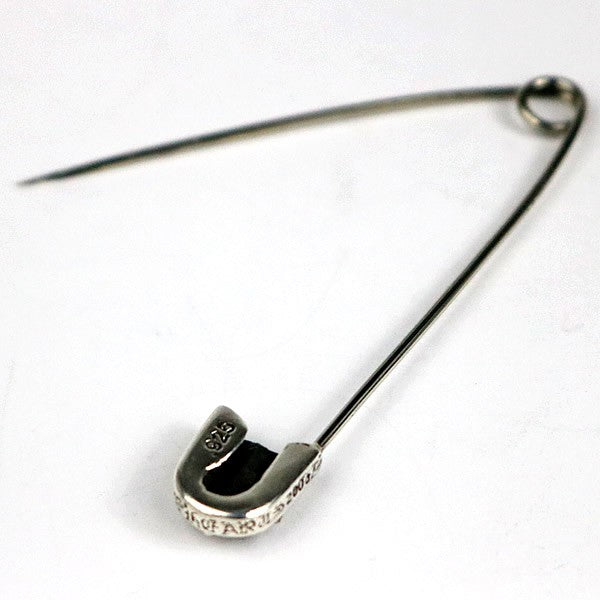 CHROME HEARTS Silver Large Safety Pin 1P Pendant SV925