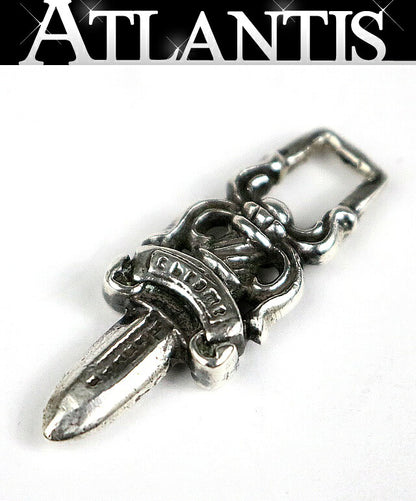CHROME HEARTS #5 Dagger Pendant SV925 Silver