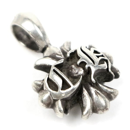 CHROME HEARTS Silver Double CH Plus Pendant Top SV925