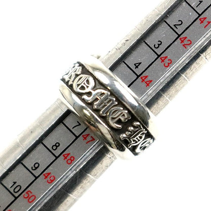 CHROME HEARTS Small Scroll Label Ring SV925 Size JP 6