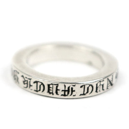 CHROME HEARTS NYC Limited 3mm Spacer Ring SV925 Size JP 6.5