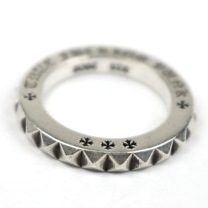 CHROME HEARTS TFP Big Punk Ring Silver SV925 Size JP 6