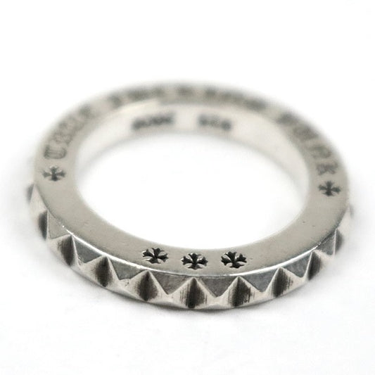 CHROME HEARTS TFP Big Punk Ring Silver SV925 Size JP 6