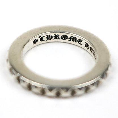 CHROME HEARTS TFP Big Punk Ring Silver SV925 Size JP 6