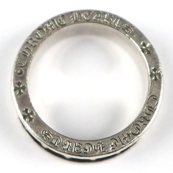 CHROME HEARTS Mini CH Plus Silver Ring SV925 Size JP 17