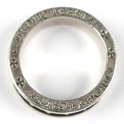 CHROME HEARTS Mini CH Plus Silver Ring SV925 Size JP 17