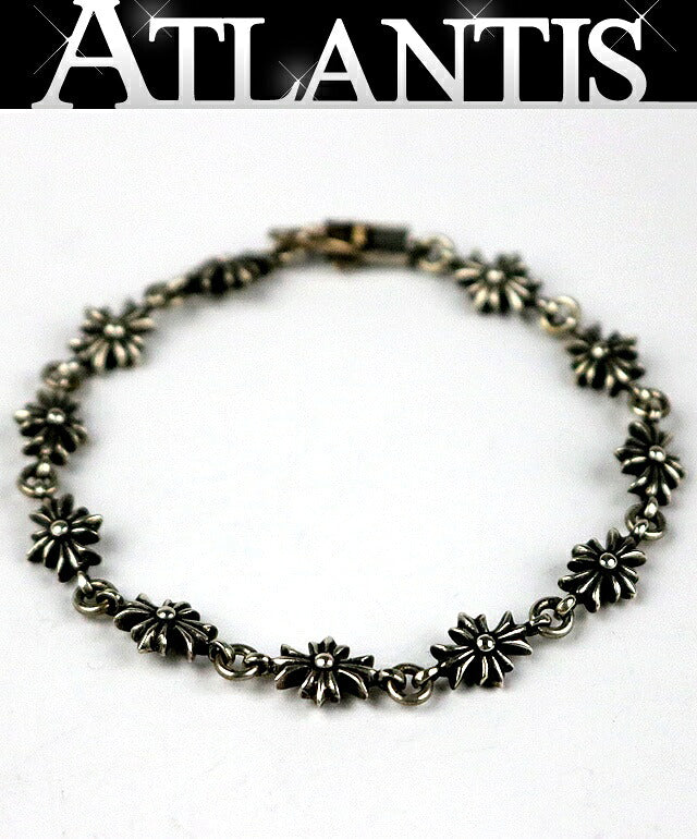 CHROME HEARTS Tiny E CH Plus Silver Bracelet