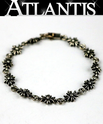 CHROME HEARTS Tiny E CH Plus Silver Bracelet