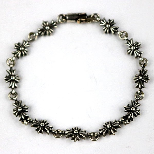 CHROME HEARTS Tiny E CH Plus Silver Bracelet
