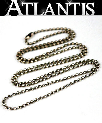 CHROME HEARTS Silver Ball Chain Necklace